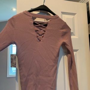 Light purple sweater. Never worn.